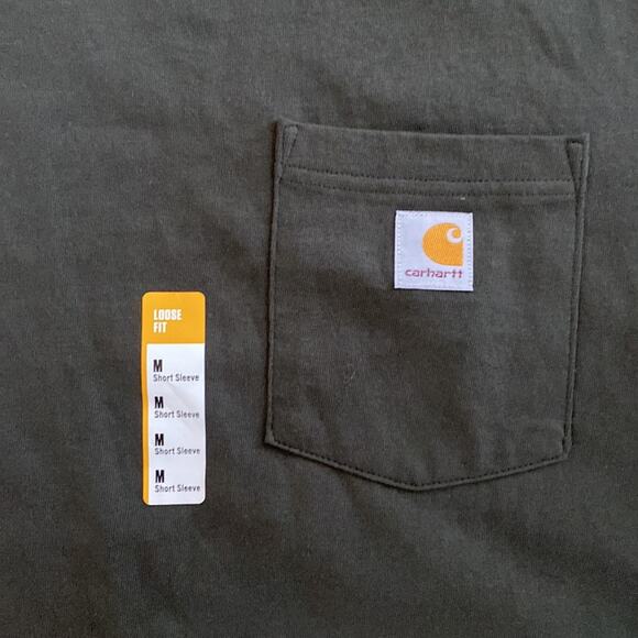 Men’s Carhartt Loose Fit Heavyweight TShirt NWT - Picture 2 of 5